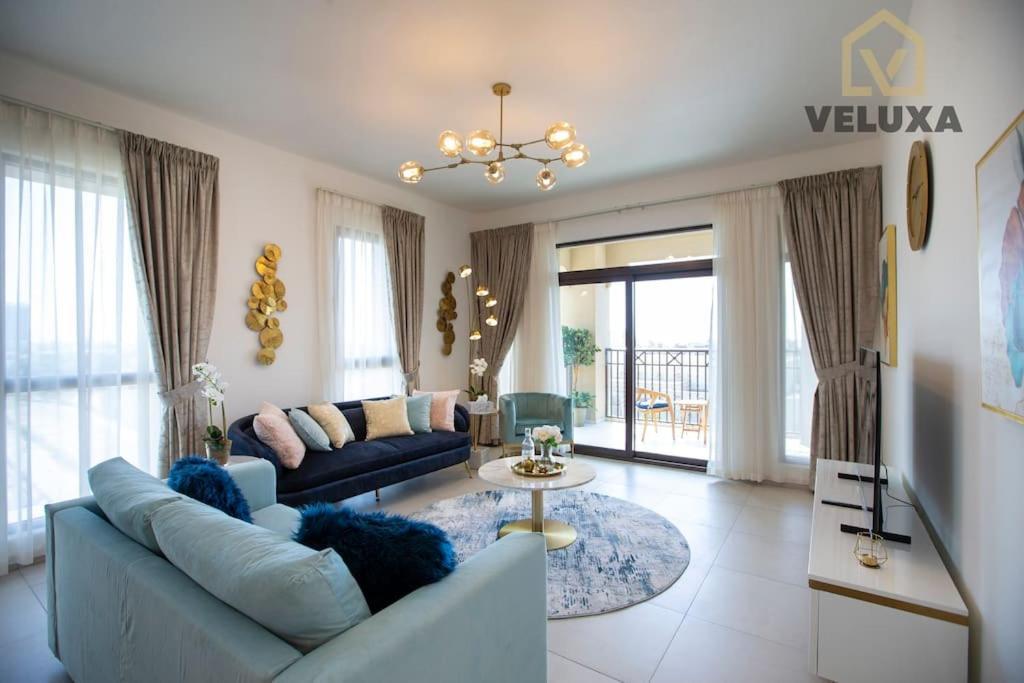Veluxa - Luxury And Bright 1 Bedroom Apartment, Burj View! Dubai Ngoại thất bức ảnh